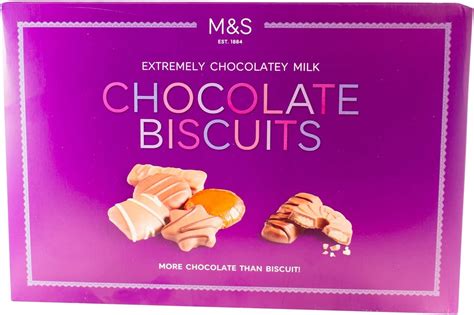 Mands Marks And Spencer Extremely Chocolatey Milk Chocolate Biscuits 500g