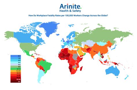 The Worlds Most Dangerous Countries For Workers Arinite