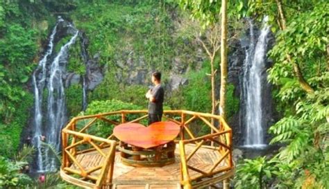 Air Terjun Pengantin Ngawi Destinasi Wisata Dengan Dua Air Terjun