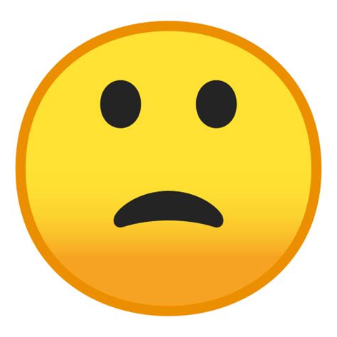 Dejected Emoji Face