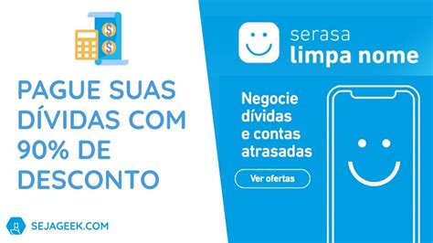 O serasa limpa nome é uma plataforma da serasa experian. limpar o nome - nome sujo? como acabar com dívida de mil ...