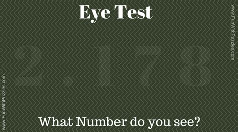 Eye Test Picture Puzzles For Kids And Teens With Answers Fun With Puzzles