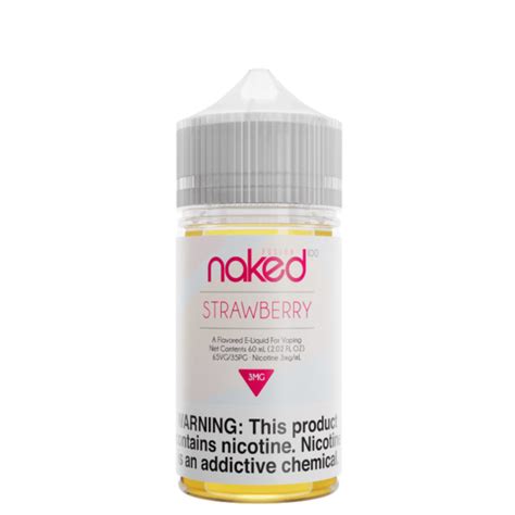 strawberry by naked100 fusion series vape io