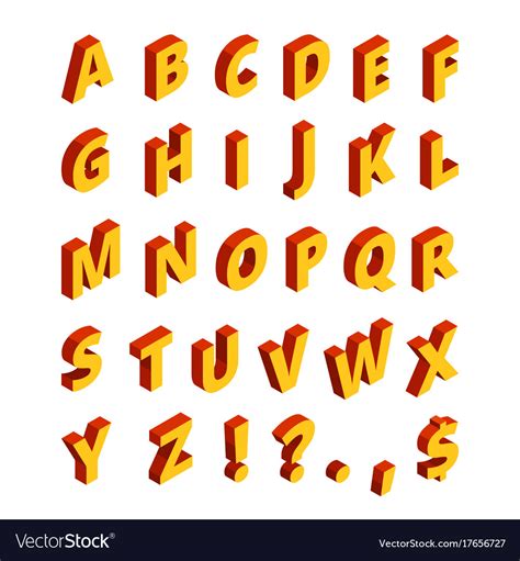 Best Collections Alphabet Isometric Drawing Letters The Campbells My
