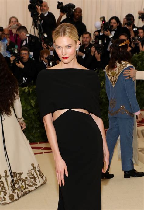 Karlie Kloss Is Simply Elegant In A Structured Black Gown At Met Gala