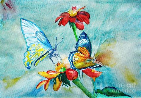 Butterfly Dance By Jasna Dragun Colorful Art Dance