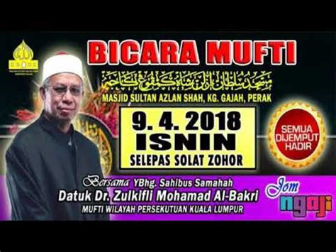 Hukum wanita menjadi imam solat kontroversi solat jumaat dr. Kelebihan Bersyukur || SS Dato Dr Zulkifli Mohamad Al ...