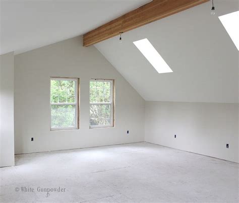 Rainwashed is probably my most favorite color of all times. Paint, oyster white Sherwin-Williams on walls. Pure white ...