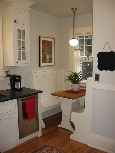 Finished 1923 Kitchen With Breakfast Nook