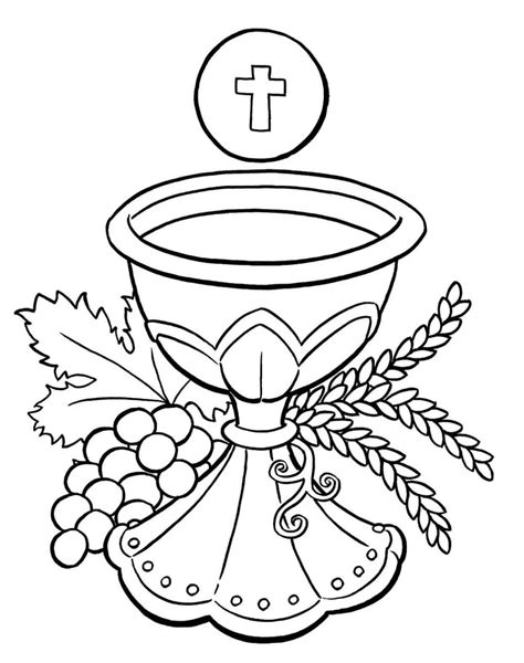Free Catholic Coloring Pages Sketch Coloring Page