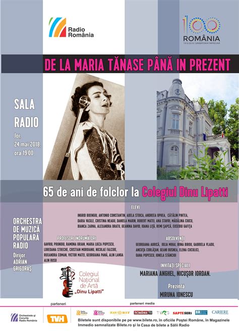 Pentru nostalgici am sa redau amanunte despre viata maria tănase (n. De la Maria Tanase pana in prezent - 65 de ani de folclor ...