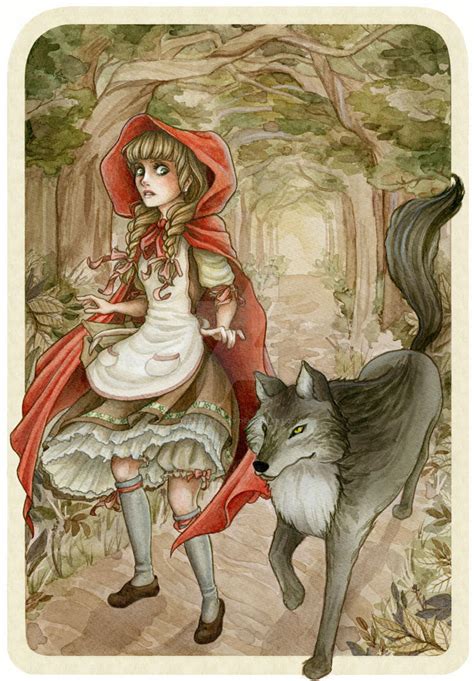 Little Red Riding Hood By Thegraystray On Deviantart