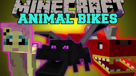 The train is the first form of transport introduced in the animal crossing series , first seen in animal forest. Minecraft: ANIMAL BIKES (RIDE THE ENDER DRAGON, CREEPERS ...
