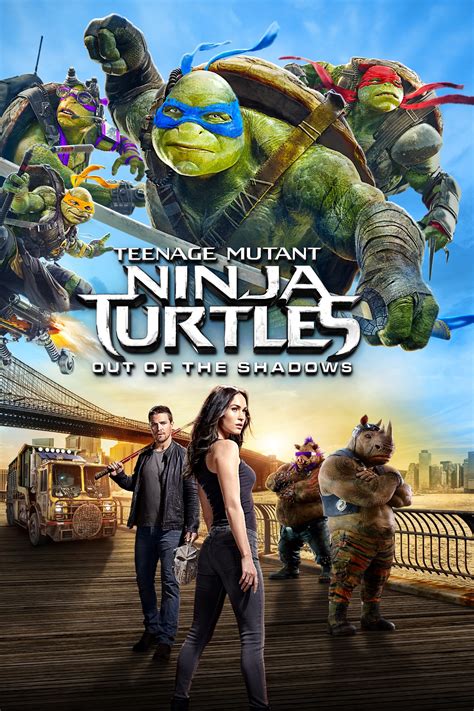 teenage mutant ninja turtles out of the shadows 2016 posters — the movie database tmdb