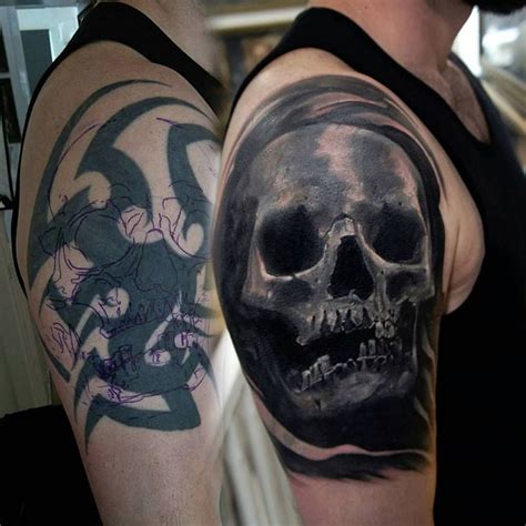Unbelievable Cover Up Tattoo Ideas Before And After Black Tattoo