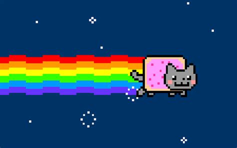 Nyan Cat Pixel Art Mcedit Schematic Minecraft Project