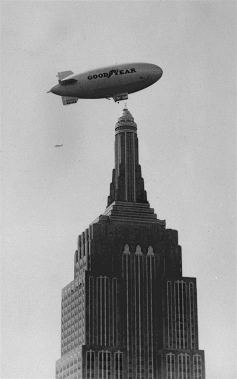 The Empire State Building Spire Was Originally Designed To Be A Docking Station For Blimps