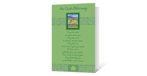 An Irish Blessing Printable American Greetings