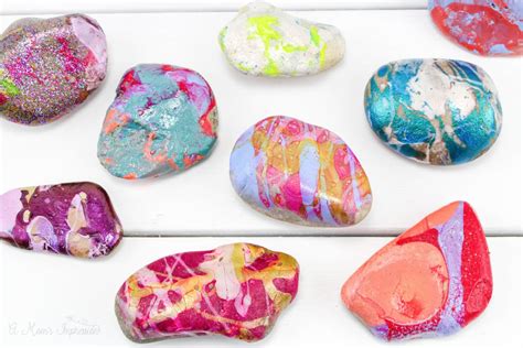 From funny images to inspirational ones we have it all for you in one place! Nail Polish Rocks - Easy Rock Painting Ideas for Kids