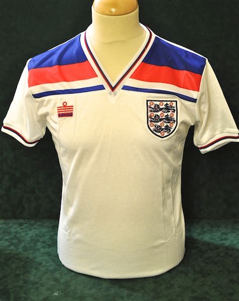 England Football Shirt 1982 Retro England Shirts Jules Rimet Still