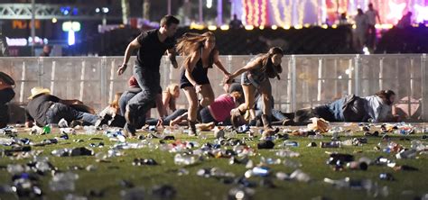 People run from the route 91 harvest country music festival after a shooter began firing. MGM Resorts to Pay Up to $800 Million to Victims of Las ...