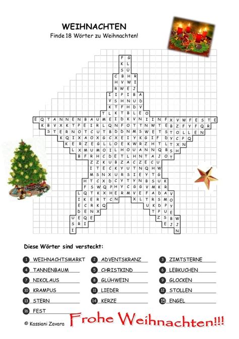Suchsel drucken / suchsel maschine erstellen sie ihr eigenes suchsel : Suchsel Weihnachten