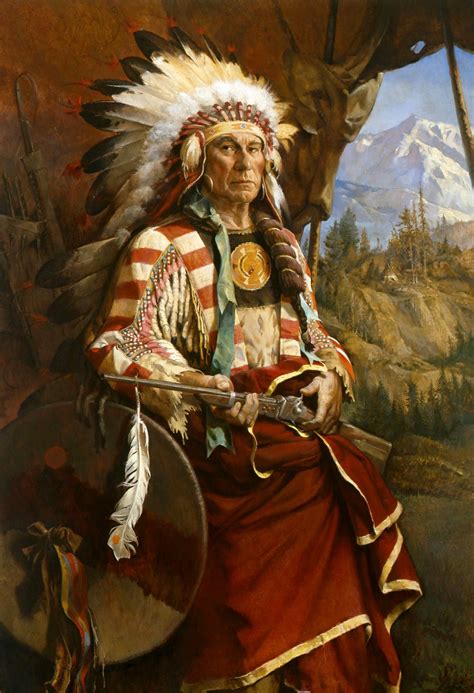 Conquering Bear Chief Of The Lakota Indios Americanos