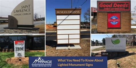 What You Need To Know About Lighted Monument Signs