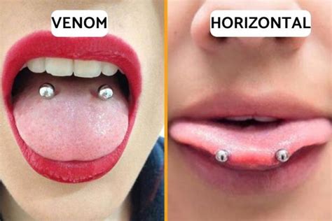 Horizontal Tongue Rings Estudioespositoymiguel Com Ar