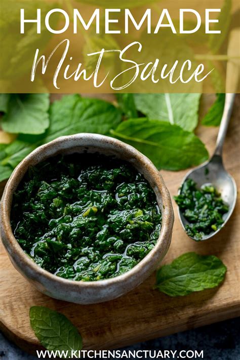 How To Make Fresh Mint Sauce