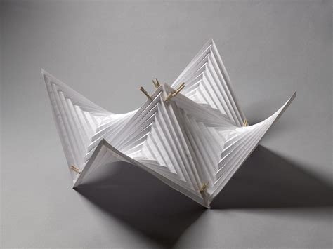 Paul Jackson Coming To Pavia Textile Support Origami Architecture