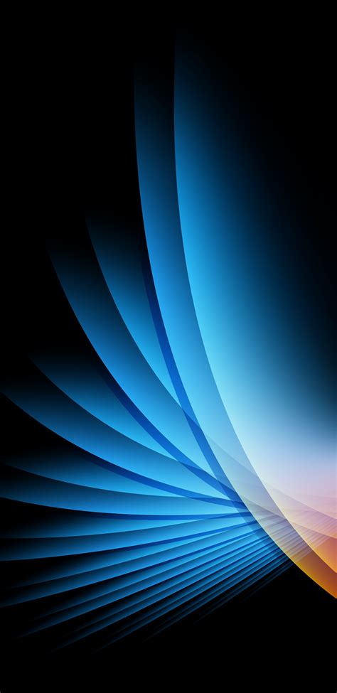 Fan Of Blue Gradients By Ongliong11 Iphone Wallpaper Ocean