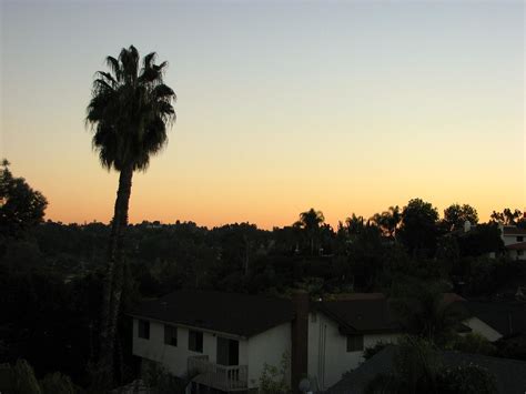 Oc Sunset Looking Out Over Mission Viejo From My Brothers Flickr