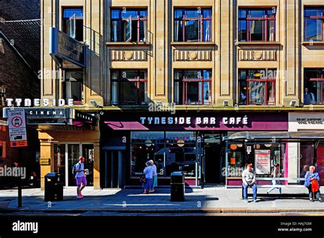Newcastle Tyneside Cinema And Cafe Bar Pilgrim Street Stock Photo Alamy