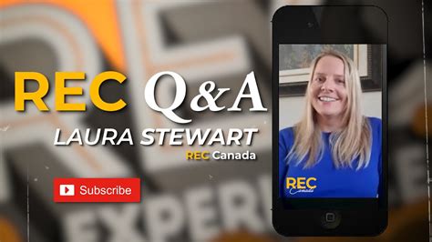 Rec Qanda Laura Stewart Answers Questions About Her Experience In Real