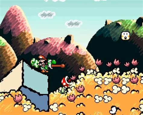 Review Super Mario World 2 Yoshis Island Old Game Hermit