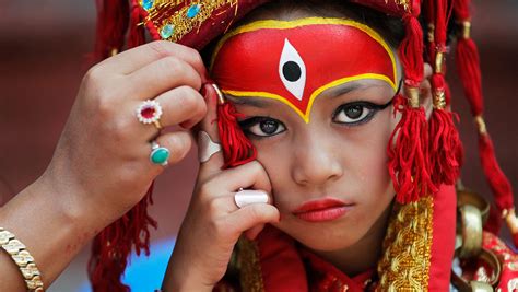 Hindu Festival In Nepal Honors Female Energy
