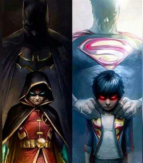 Damian Wayne And Jon Kent Superhero Art Dc Comics Art Comic Books Art