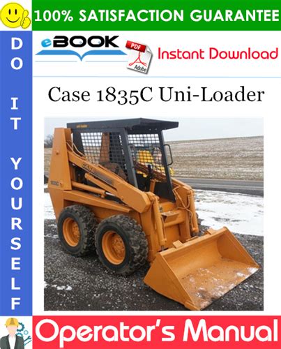 Case 1835c Uni Loader Operators Manual Pdf Download