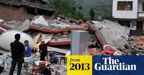 Deadly Earthquake Hits South West China China The Guardian