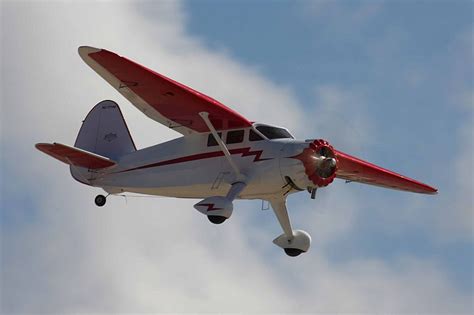Stinson Reliant Red Airplane Arf 291cm 15kg 100cc Cymodel