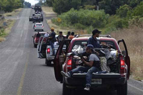 Mexican Forces Struggle To Rein In Armed Vigilantes Battling Drug