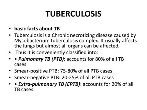 Ppt Tuberculosis Powerpoint Presentation Free Download Id2176933