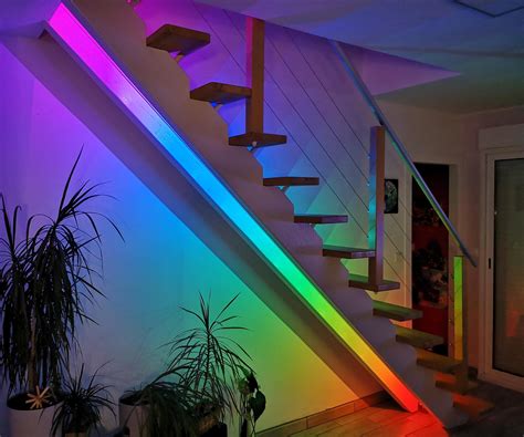 Automatic Rainbow Staircase Lighting 9 Steps With Pictures