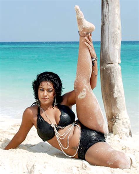 Mumaith Khan Hot Masala Actress Of South India Mostly Telugu Films Hot In Small Bikiniపున్నమి