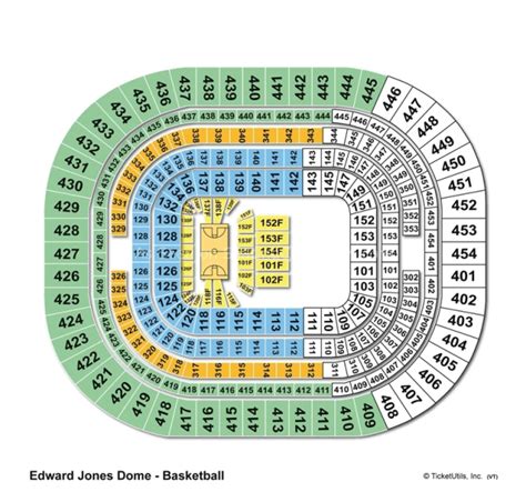 edwards jones dome seating chart view