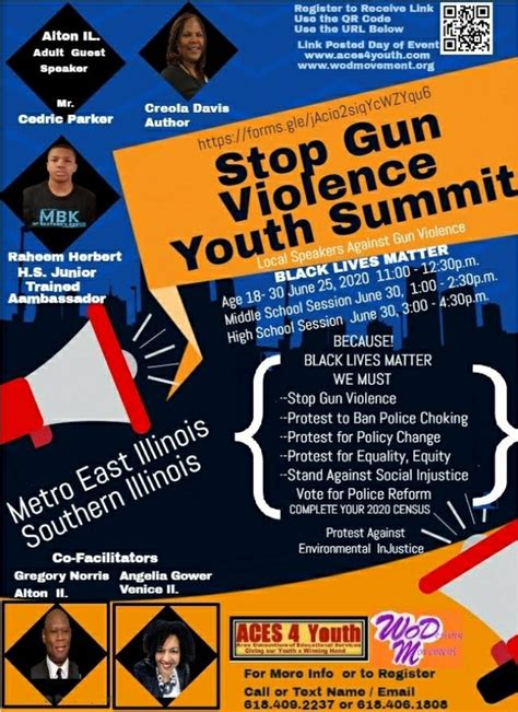 Stop Gun Violence Youth Summit Madison Cusd 12