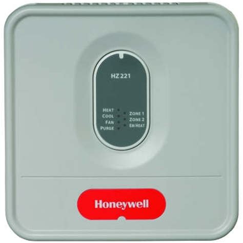 Honeywell Hz221 Truezone Zone Control Panel Controls 2 Zone System Of