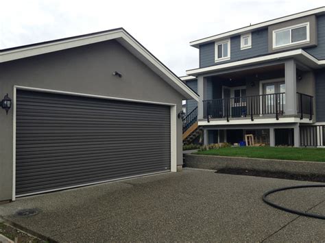 Residential Roll Up Garage Doors Modern Exterior Vancouver By