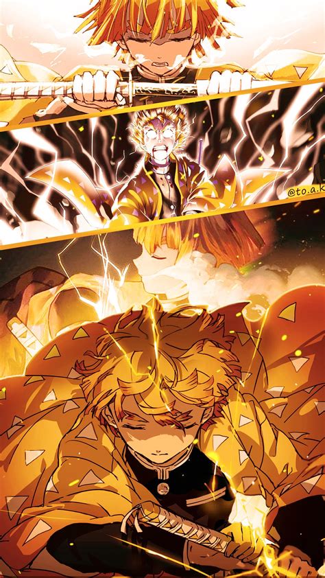 Aniplex demon slayer the movie: Zenitsu demon slayer in 2020 | Anime, Demon, Slayer